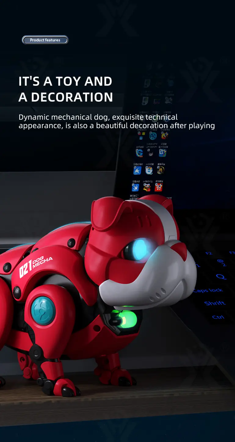 Smart Robot Dog Toy with Voice & Clap Activation (TG3969330) — product detail panel 8