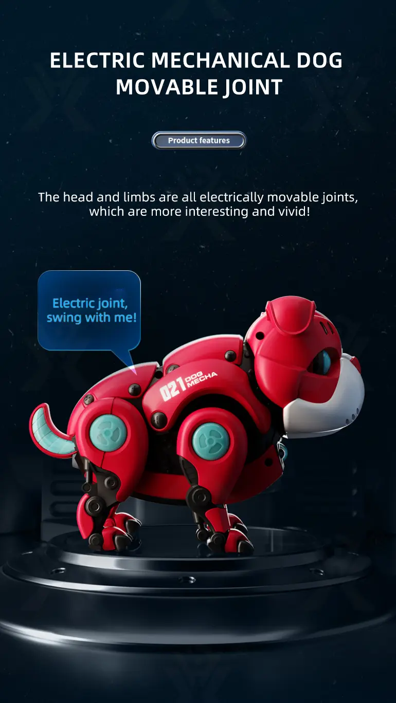 Smart Robot Dog Toy with Voice & Clap Activation (TG3969330) — product detail panel 9
