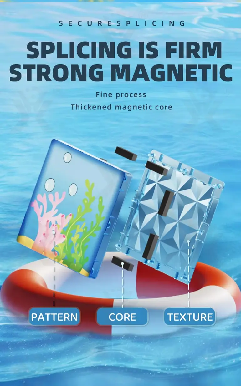 Colorful Ocean Series Magnetic Tile Set (TG4481008) — product detail panel 6