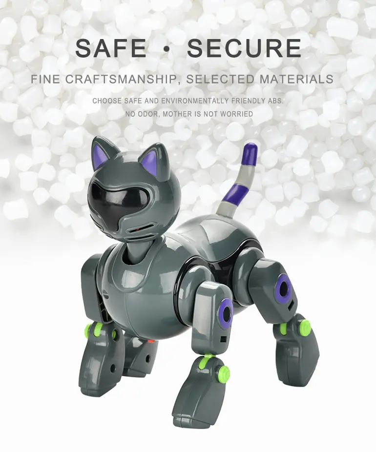 Electric Mechanical Cat Toy with Clap Induction (TG2015514) — product detail panel 4