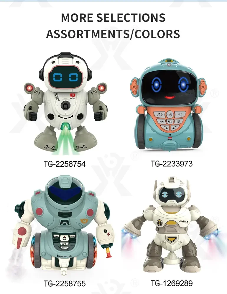 Electric Rotary Dancing Robot Toy (TG1269289) — product detail panel 6