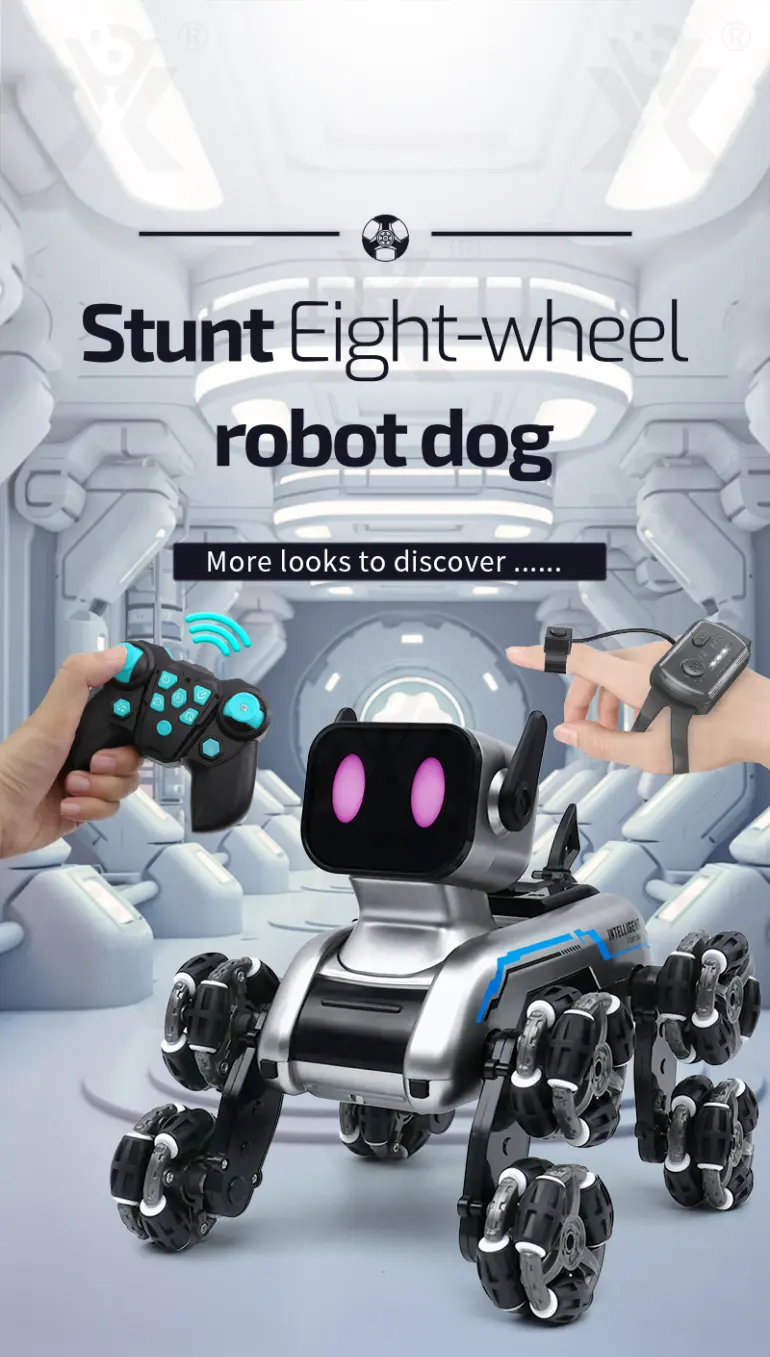 Srunt Robot Dog, Eight-Wheeled, Cool Robot For Gifts (TG4358151) — product detail panel 1