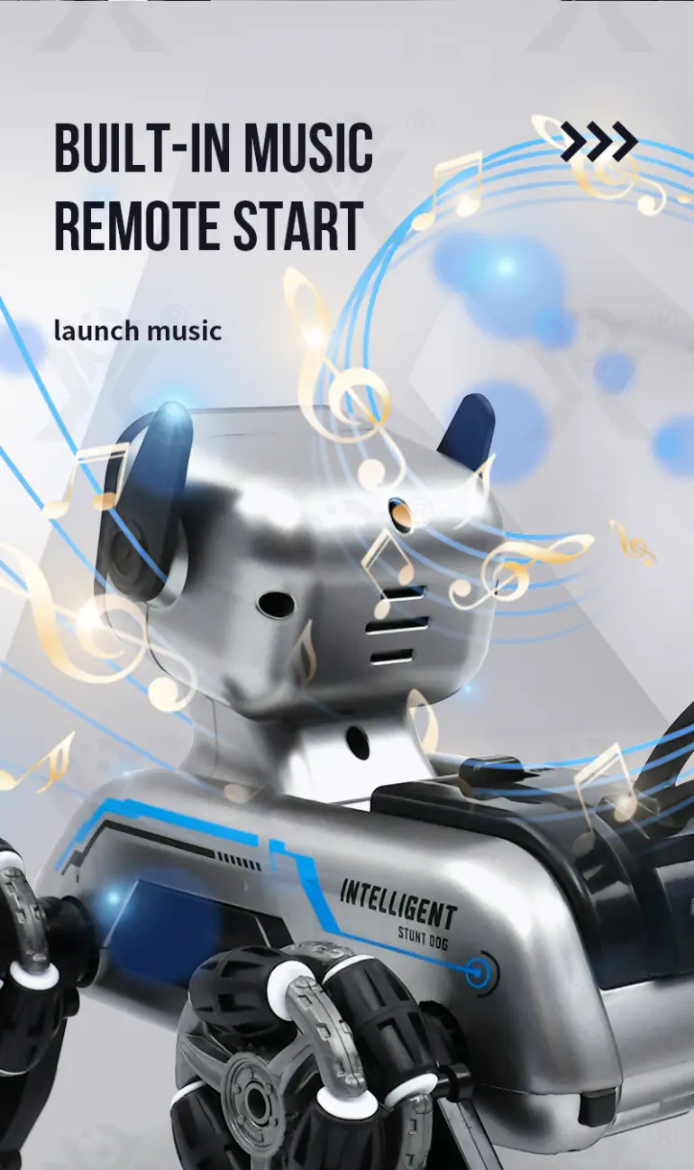 Srunt Robot Dog, Eight-Wheeled, Cool Robot For Gifts (TG4358151) — product detail panel 6