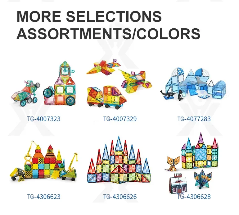 Farm-Themed Magnetic Tiles Toy, Animals-diy Building Blocks (TG4306635) — product detail panel 8