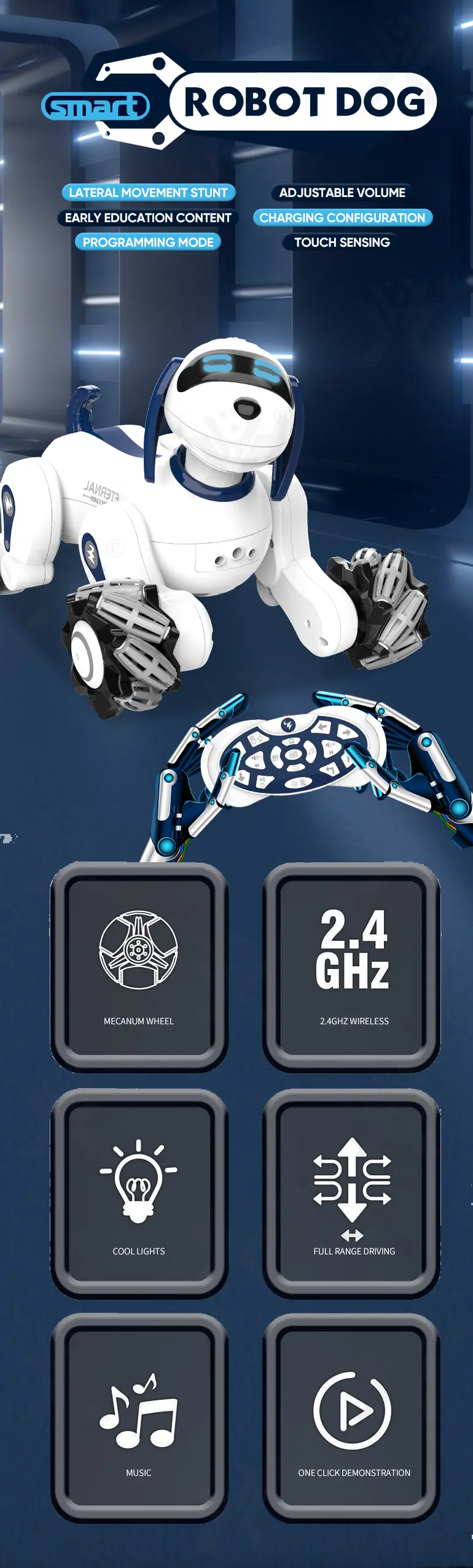 RC Robot Dog Toy (TG2159452) — product detail panel 1