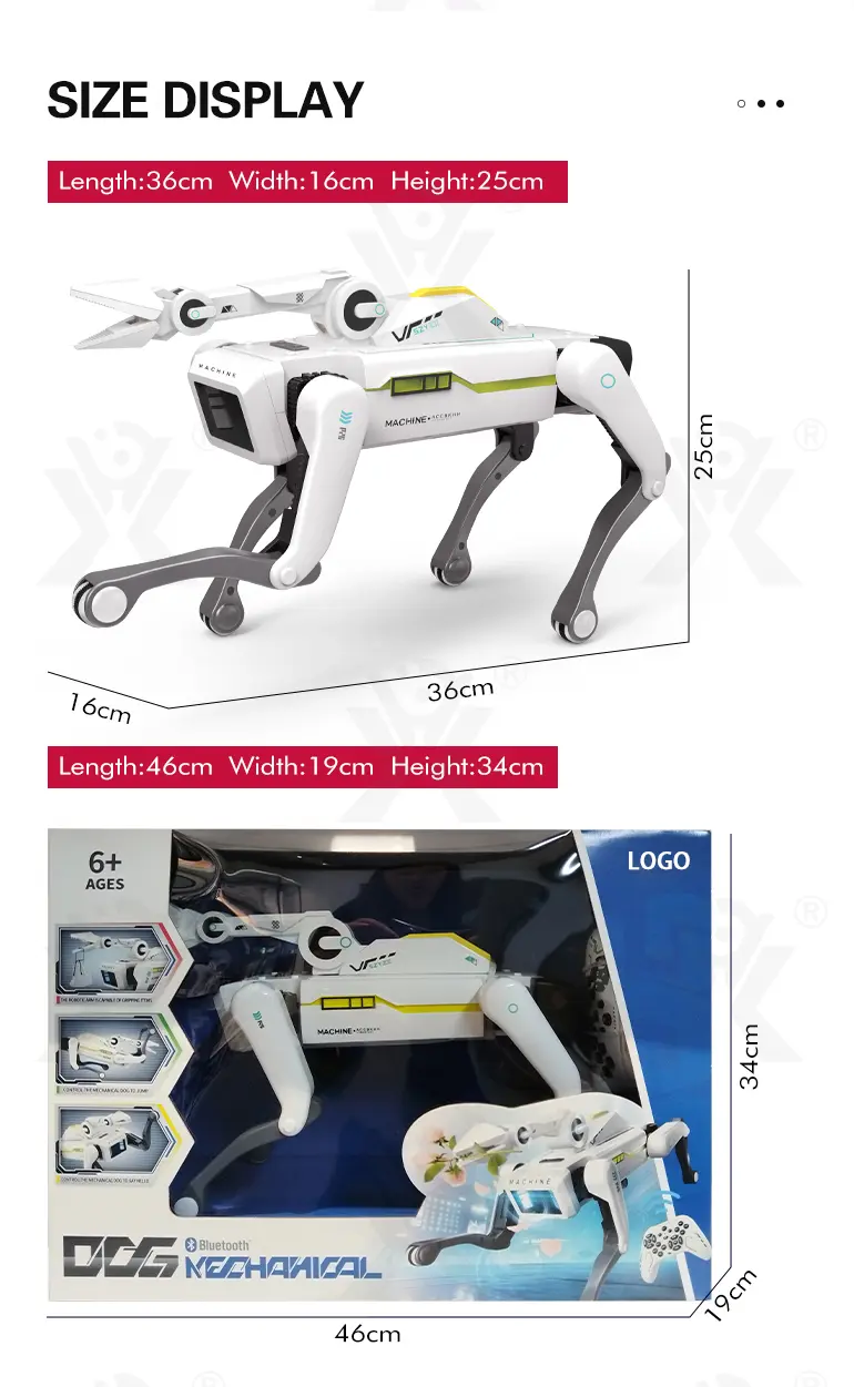 Hybrid-Control Robot Dog, AI Toy, Programmable Toy (TG4895353) — product detail panel 11