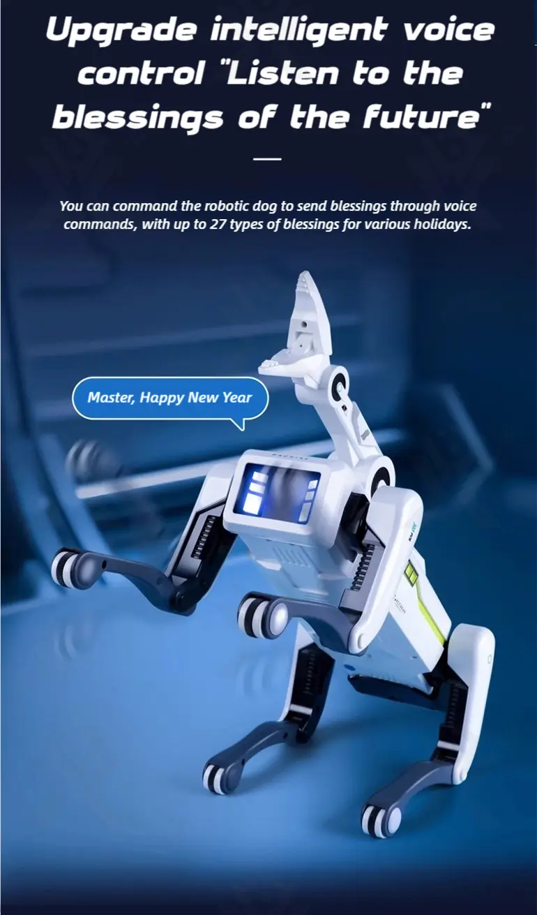 Hybrid-Control Robot Dog, AI Toy, Programmable Toy (TG4895353) — product detail panel 4