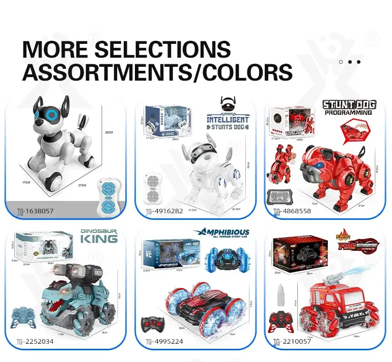Intelligent RC Robot Dog Toy with Programming (TG491628202) — product detail panel 9