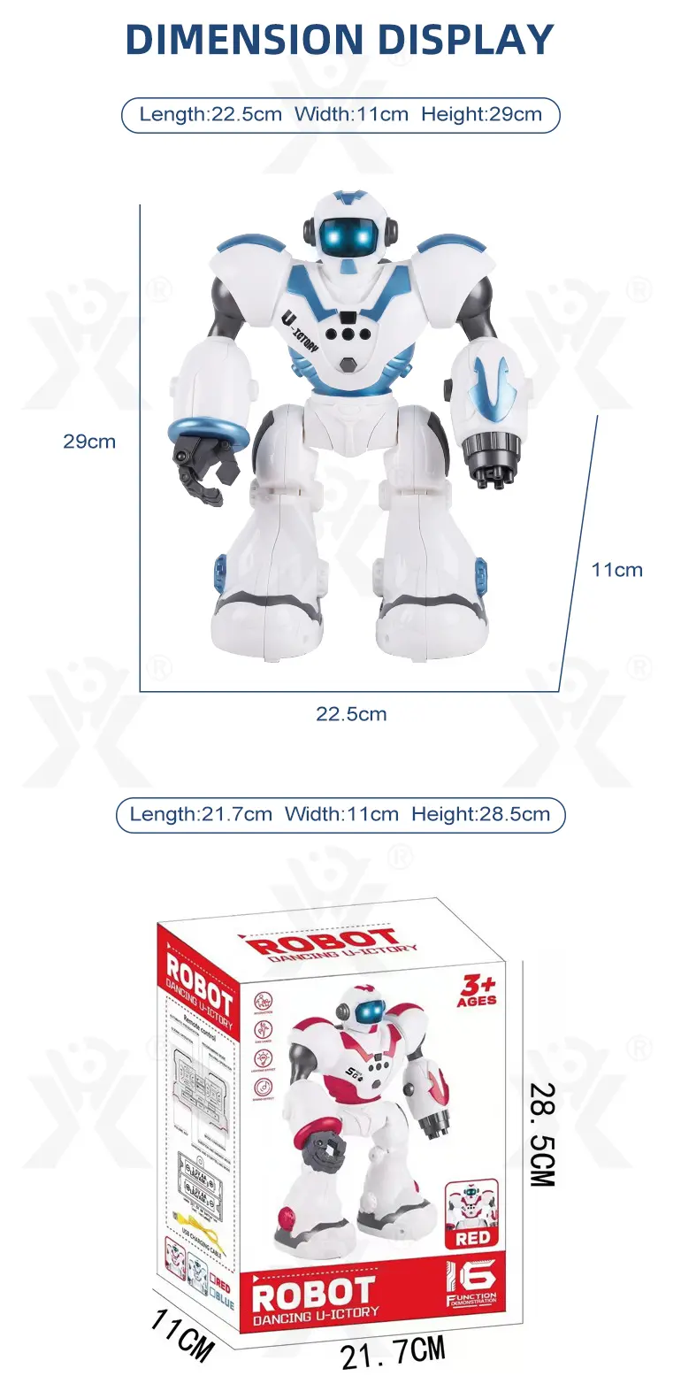 Intelligent Robot Toy With Remote Control and Sensors (TG2924246) — product detail panel 10