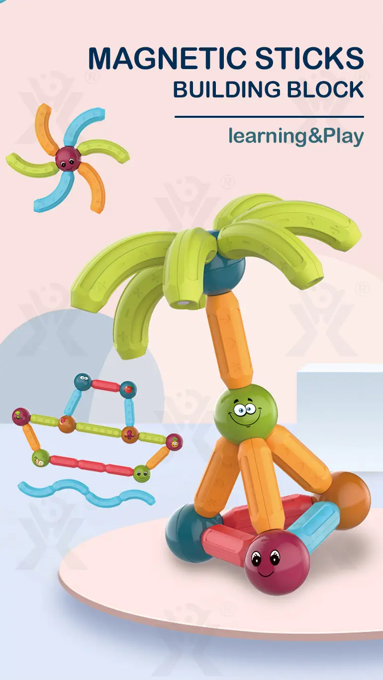 Magnetic Sticks and Balls Building Set (TG2193251) — product detail panel 1
