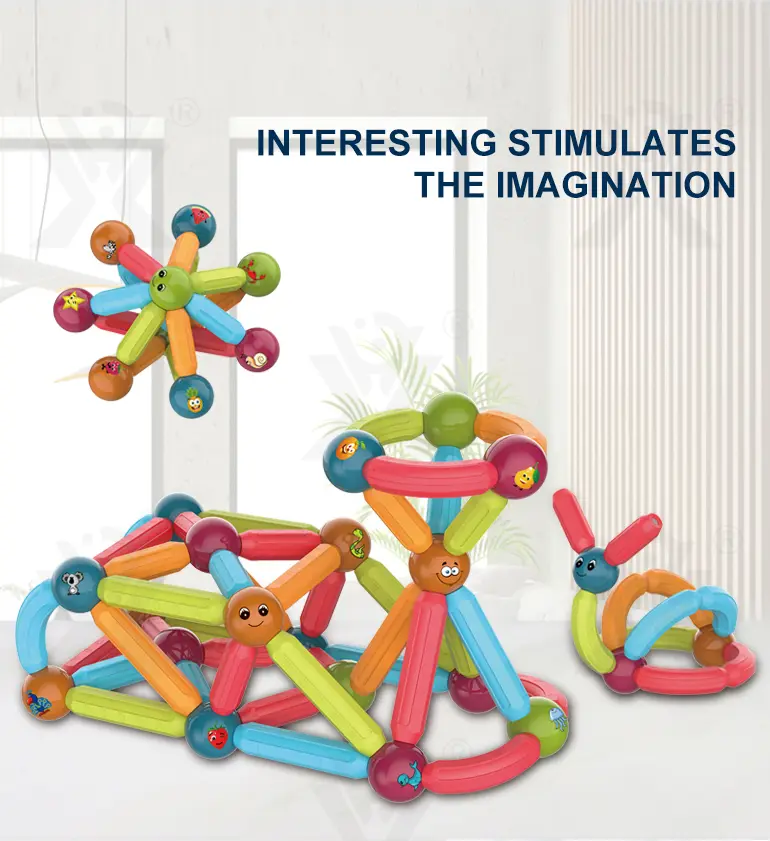 Magnetic Sticks and Balls Building Set (TG2193251) — product detail panel 2