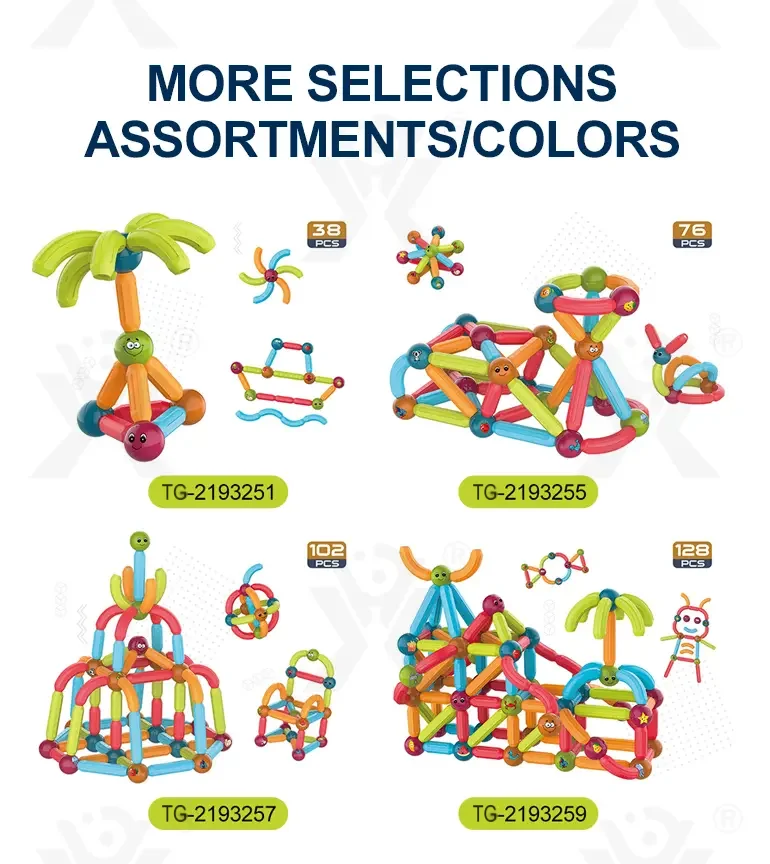 Magnetic Sticks and Balls Building Set (TG2193251) — product detail panel 7