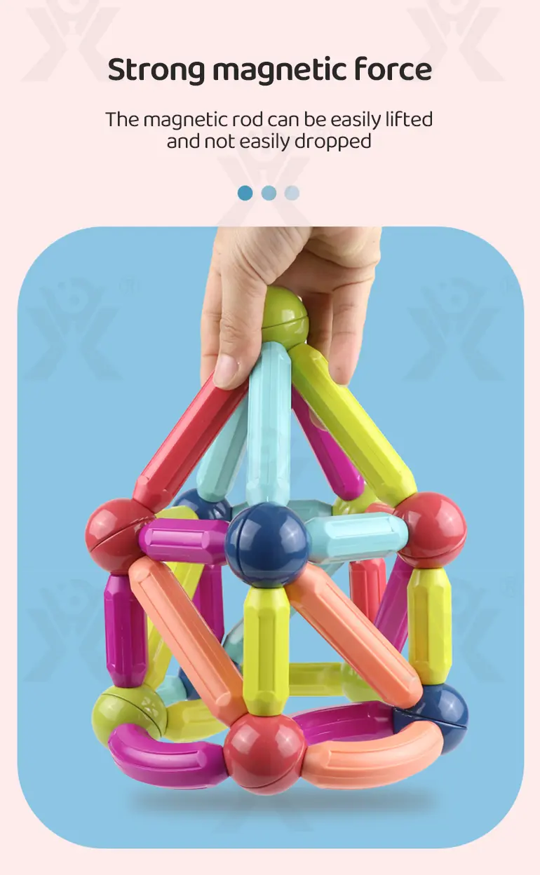Magnetic Bar Toy with Balls (TG4136886) — product detail panel 4