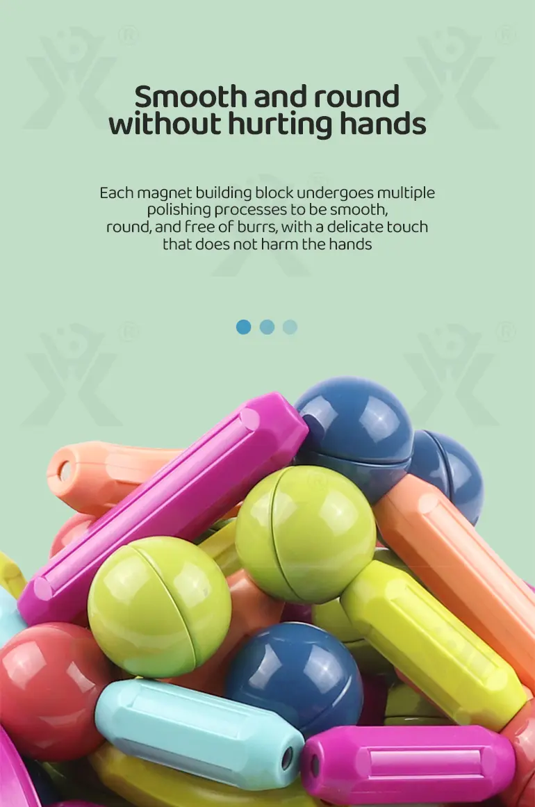 Magnetic Bar Toy with Balls (TG4136886) — product detail panel 5
