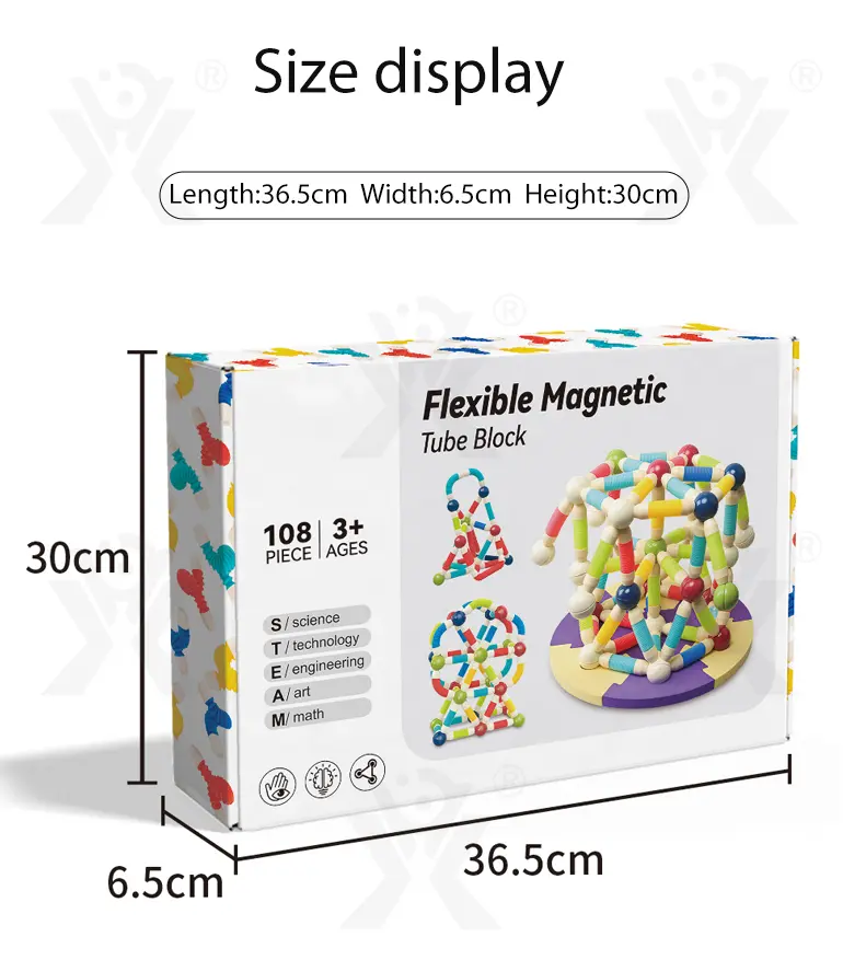 Retractable Magnetic Stick Building Toy Set (TG5049514) — product detail panel 8