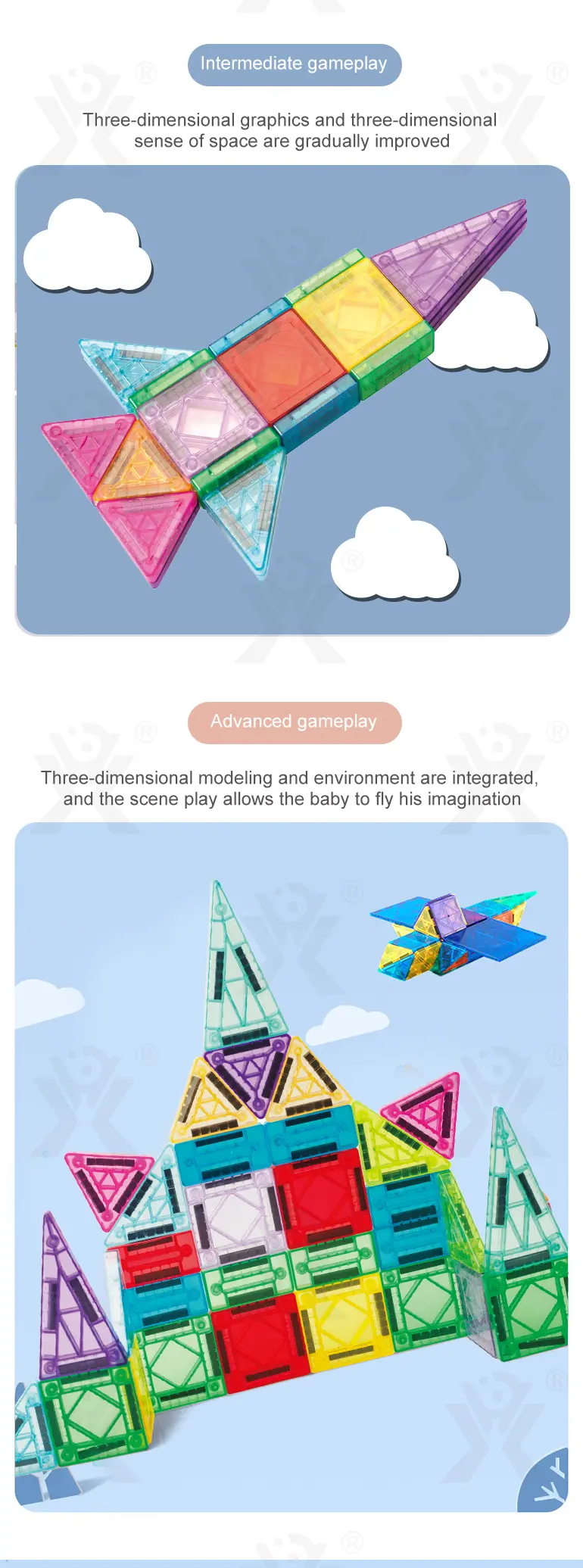 Mini Magnetic Tiles Toys Set (TG5049516) — product detail panel 4