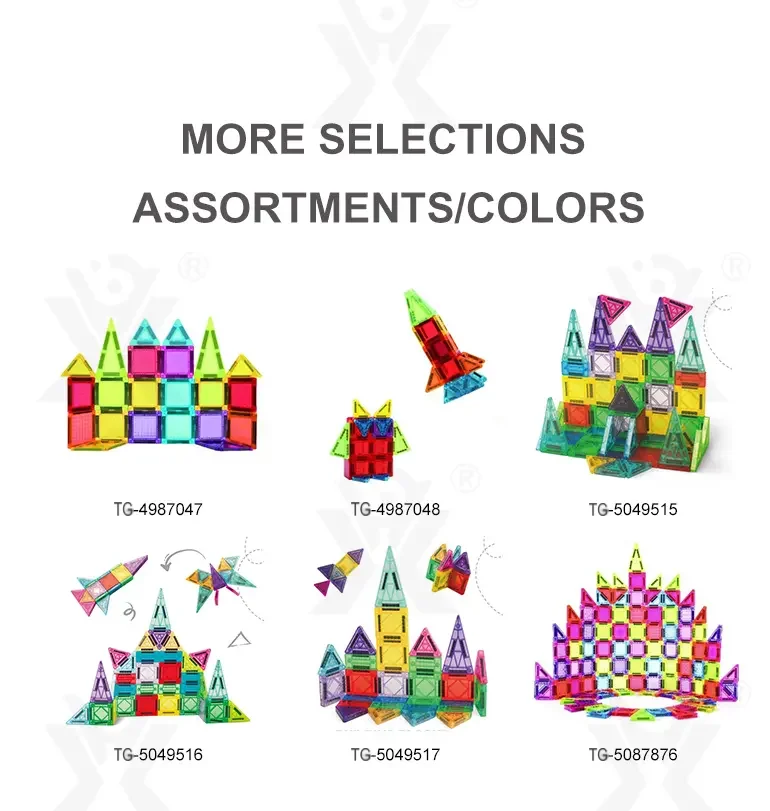 Mini Magnetic Tiles Toys Set (TG5049516) — product detail panel 6