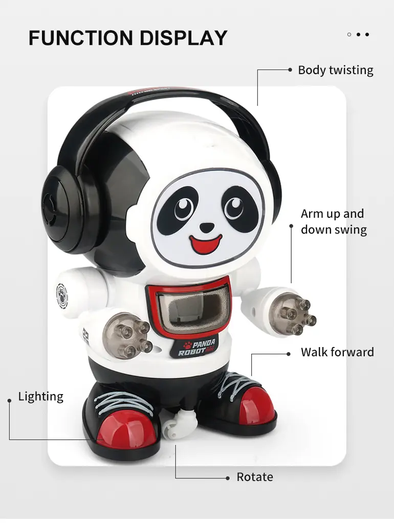 Dancing Panda Robot Toy (TG2316047) — product detail panel 2