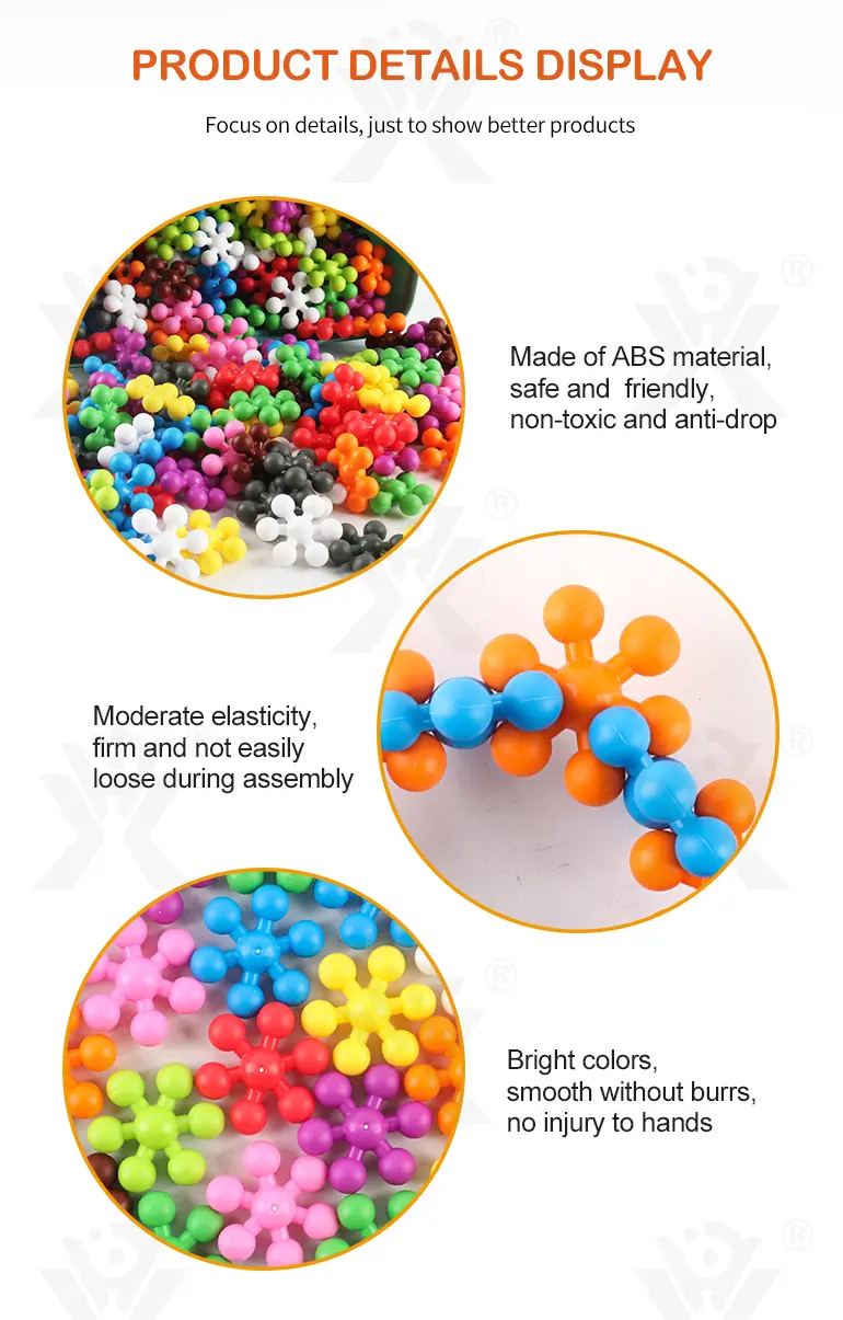 Plum Blossom Building Blocks, 3D Snowflake (TG4003148) — product detail panel 7