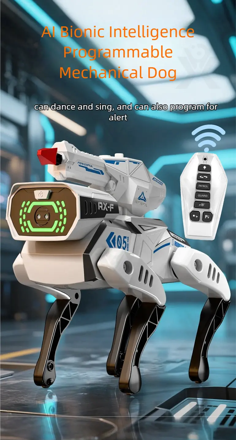 AI Bionic Mechanical Dog Toy with Voice & Dance (TG5081484) — product detail panel 1