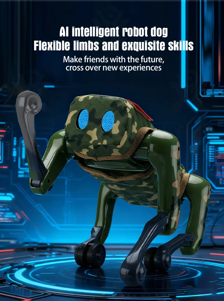 Robot Dog Soldier Toys, AI Interaction (TG5080833) — product detail panel 3