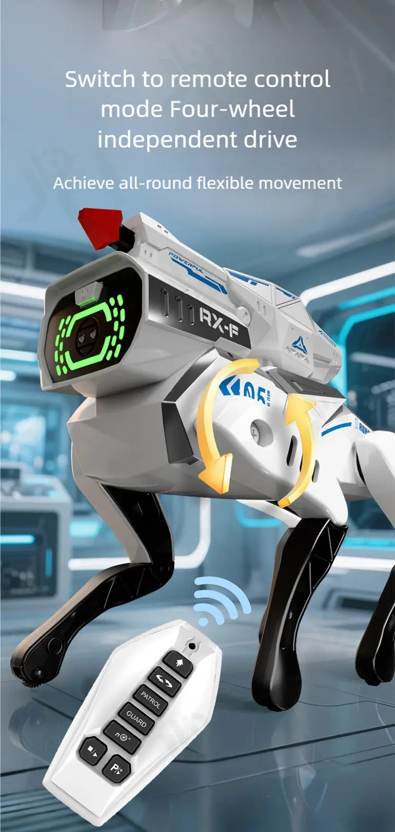 AI Bionic Mechanical Dog Toy with Voice & Dance (TG5081484) — product detail panel 4