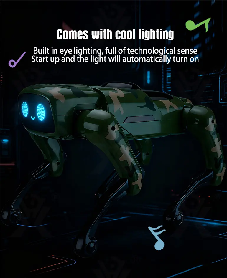 Robot Dog Soldier Toys, AI Interaction (TG5080833) — product detail panel 6