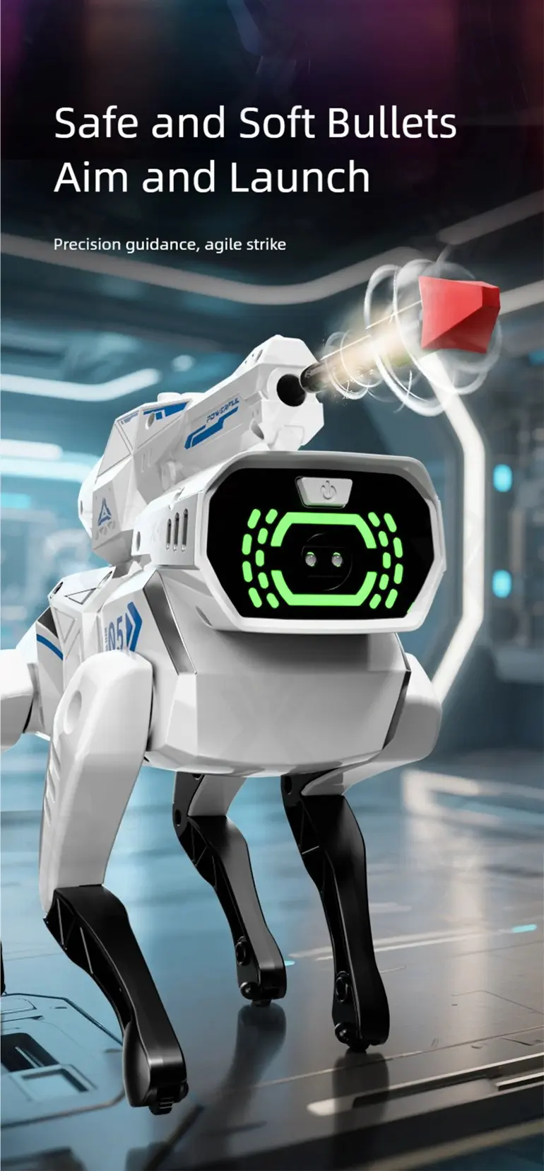 AI Bionic Mechanical Dog Toy with Voice & Dance (TG5081484) — product detail panel 7