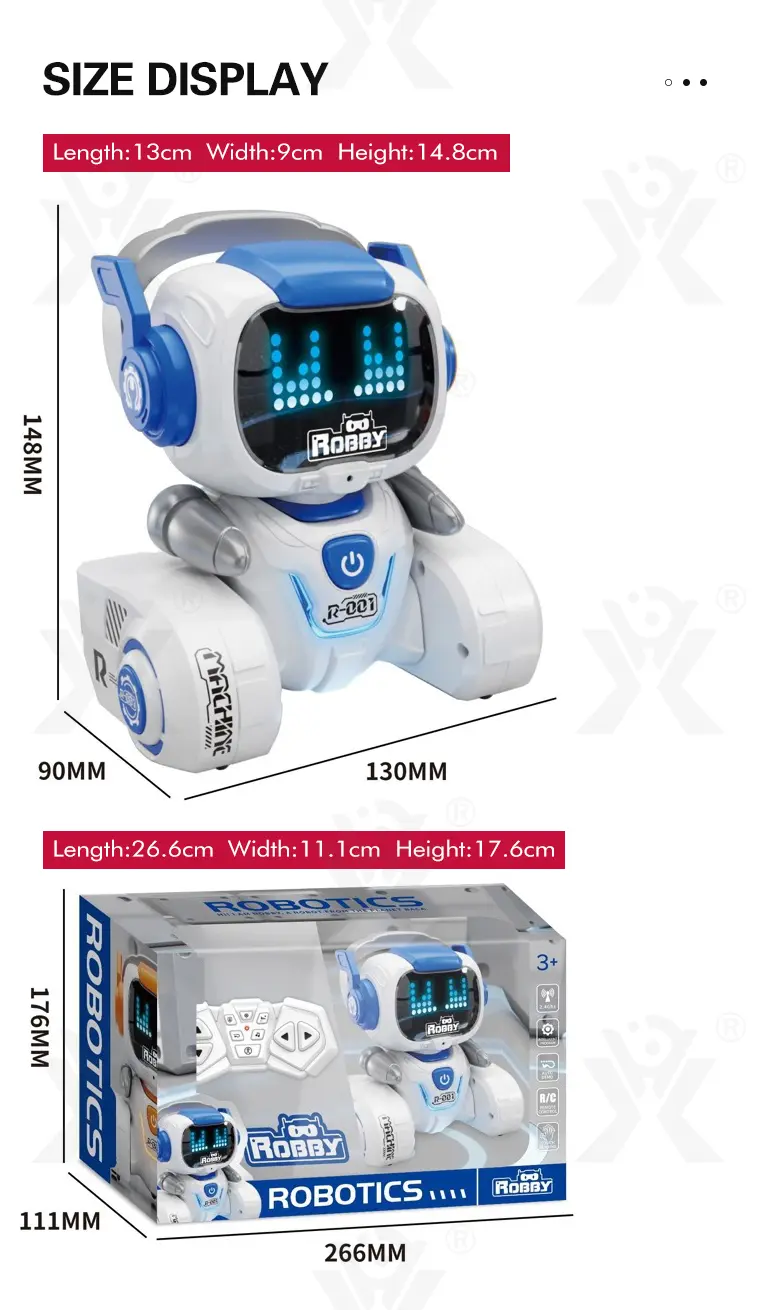 Cute Intelligent Robot at Factory Price (TG4501534) — product detail panel 12