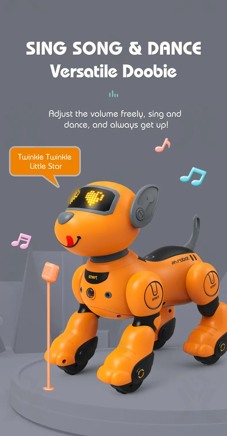 Voice-Controlled Robot Dog Toy with Smart Follow, RC (TG4162529) — product detail panel 8