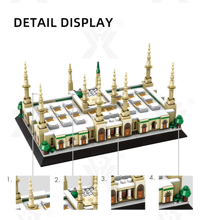 Madinah Building Block Set For Cultural Learning (TG4530898) — product detail panel 2