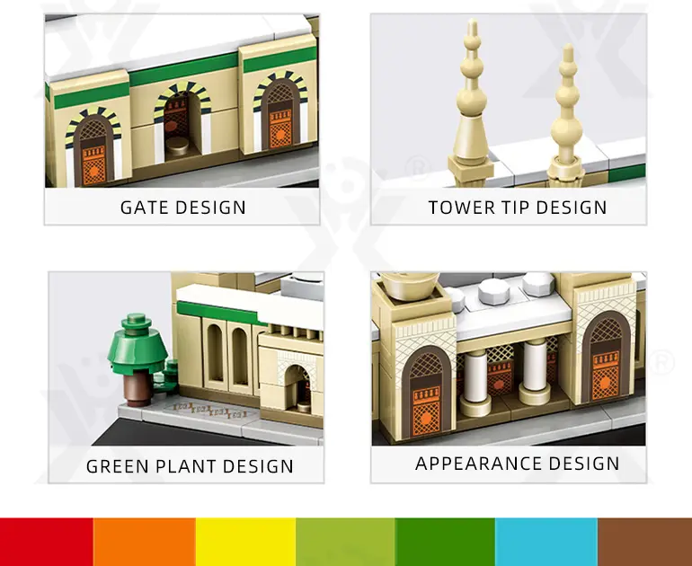 Madinah Building Block Set For Cultural Learning (TG4530898) — product detail panel 3