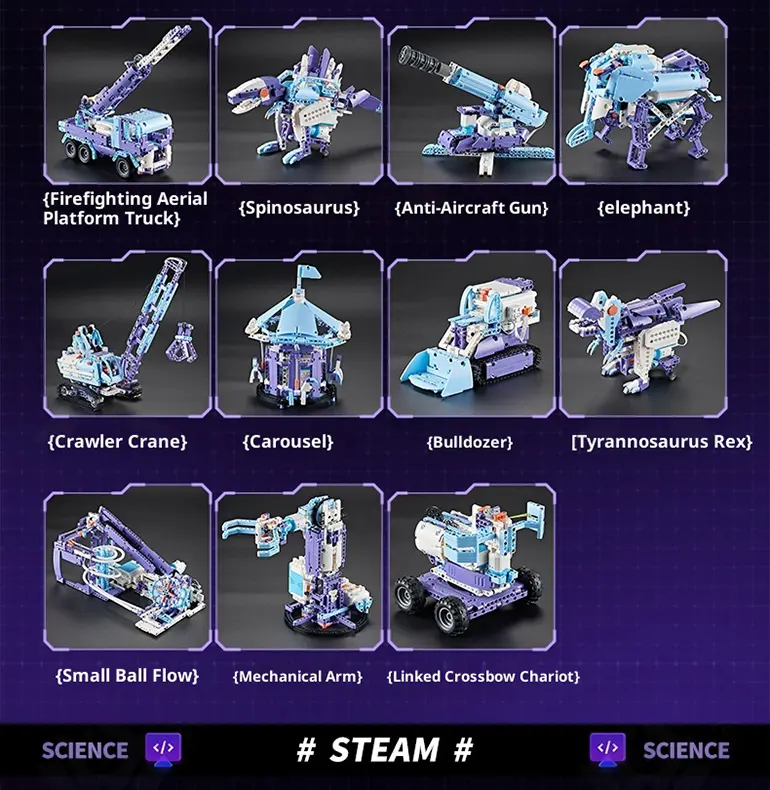 Electric STEM Programmable Building Kit Toy (TG4924263) — product detail panel 7