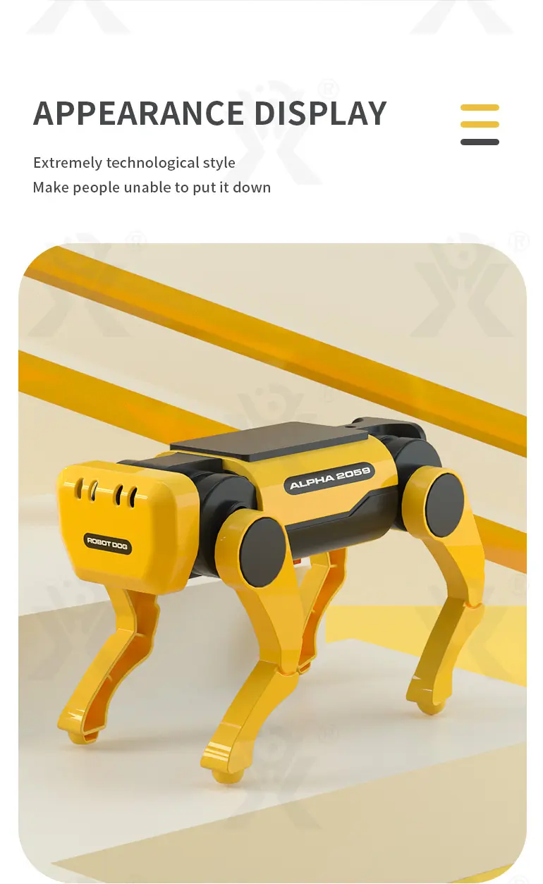 Solar-Powered Robotic Dog Toy, Electric Mechanical Pet Robot (TG2188019) — product detail panel 7
