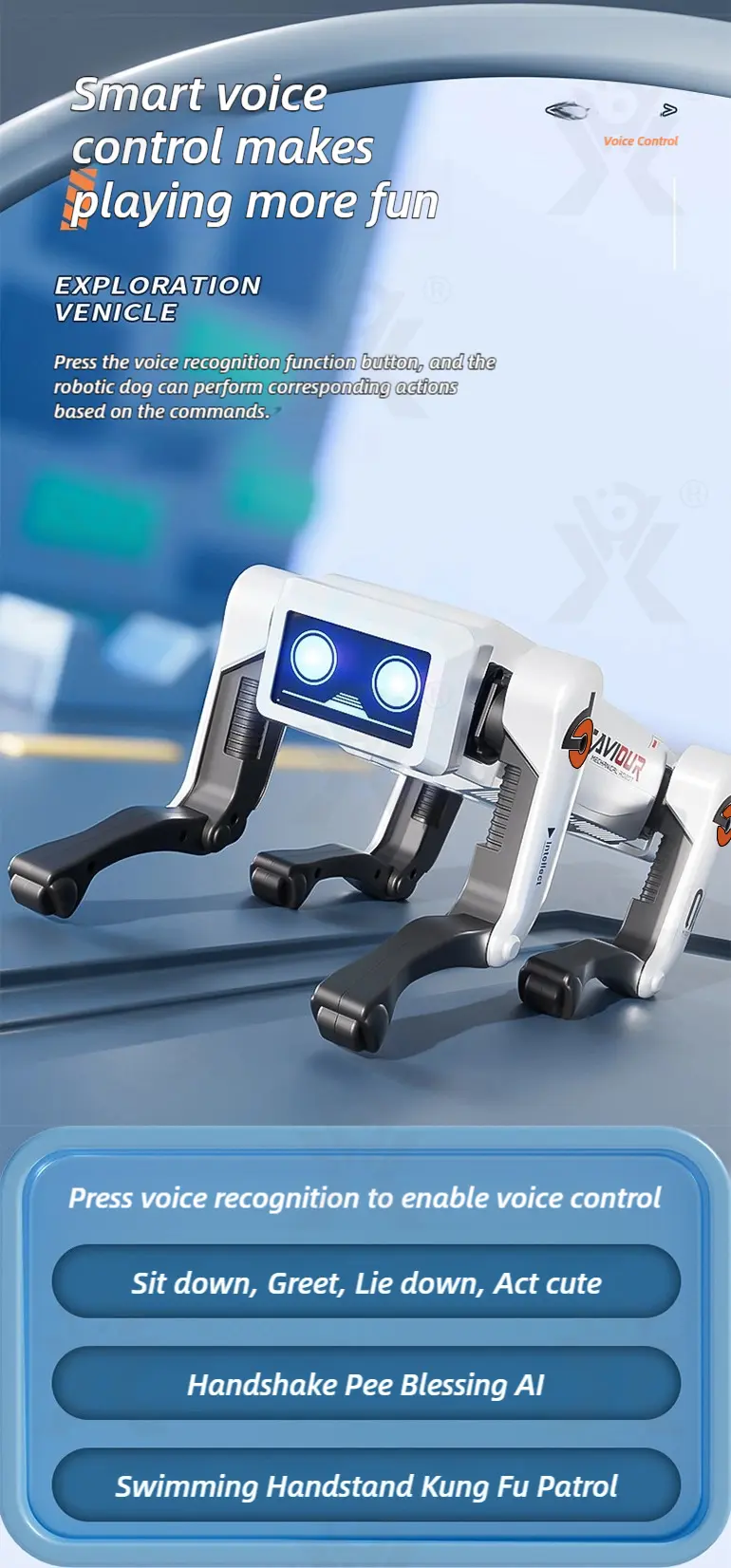 AI Intelligent Mechanical Robotic Dog Toy (TG4974010) — product detail panel 4