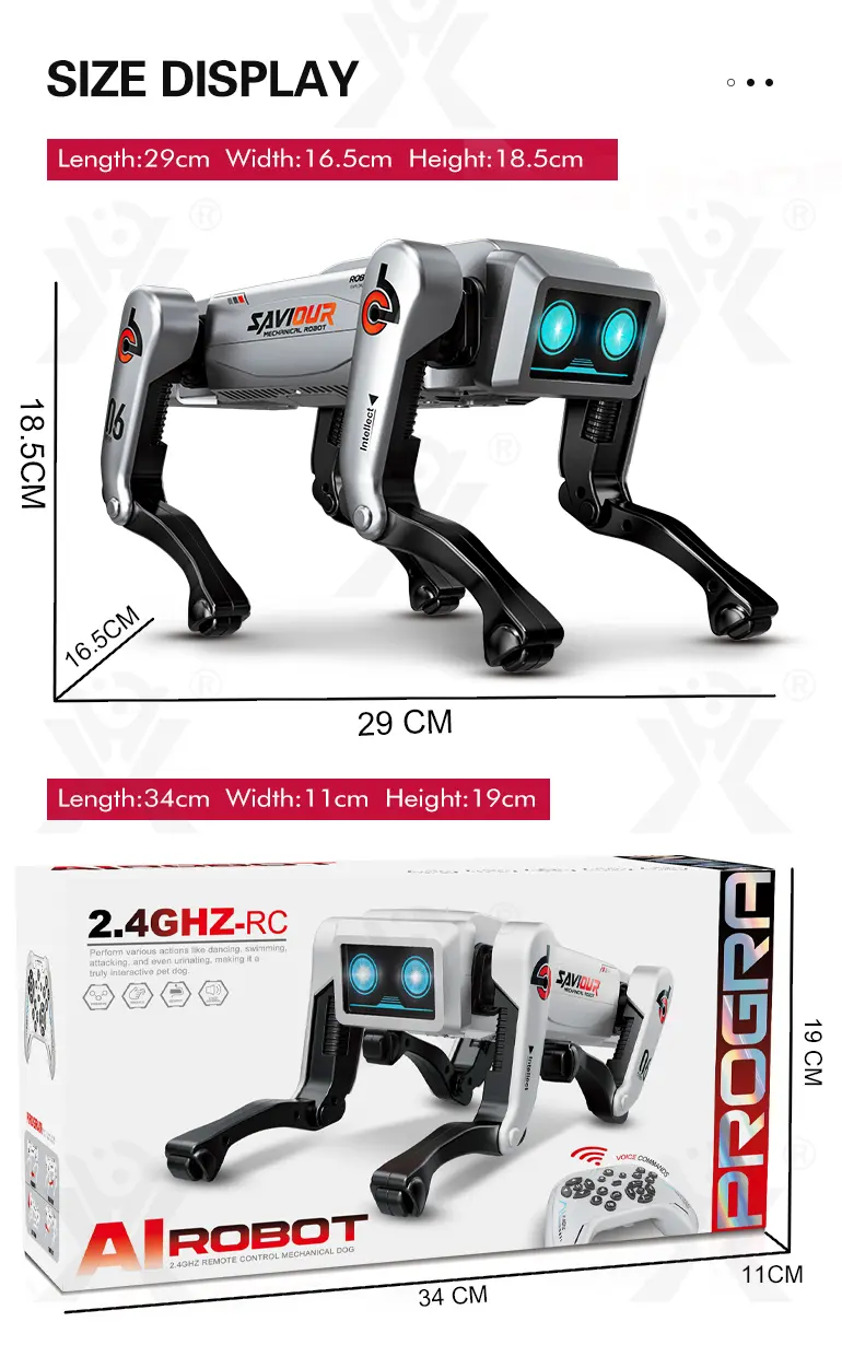 AI Intelligent Mechanical Robotic Dog Toy (TG4974010) — product detail panel 8