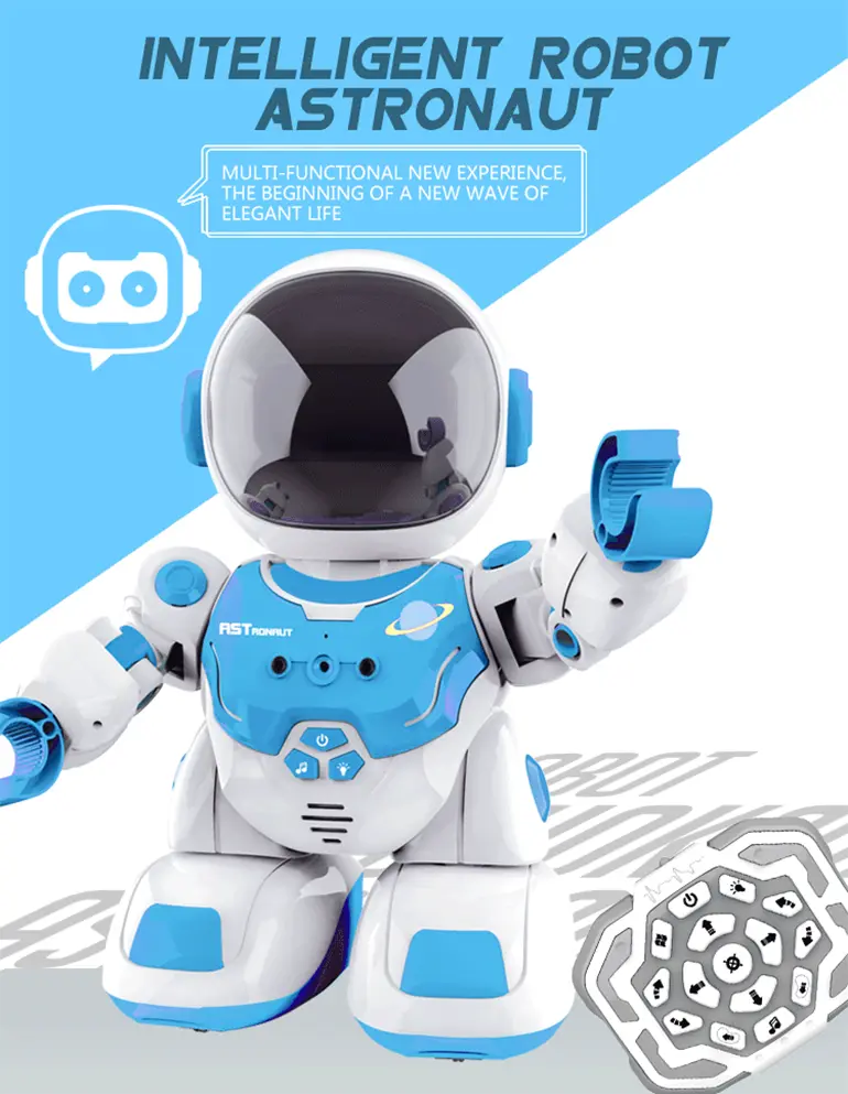 Astronaut RC Robot Toy with LED Lights & Dance (TG2249644) — product detail panel 1