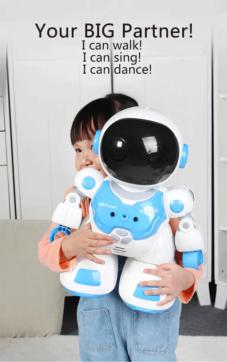 Astronaut RC Robot Toy with LED Lights & Dance (TG2249644) — product detail panel 3