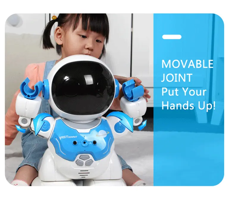 Astronaut RC Robot Toy with LED Lights & Dance (TG2249644) — product detail panel 4