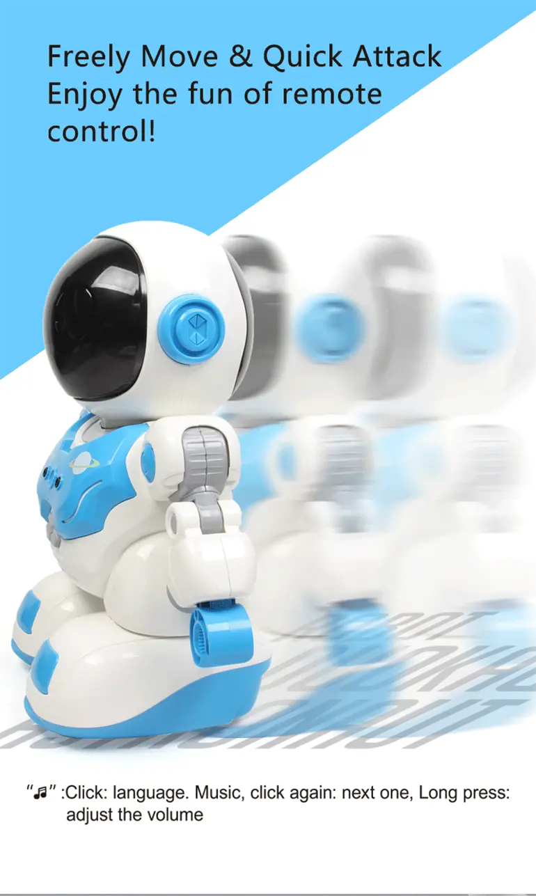 Astronaut RC Robot Toy with LED Lights & Dance (TG2249644) — product detail panel 6