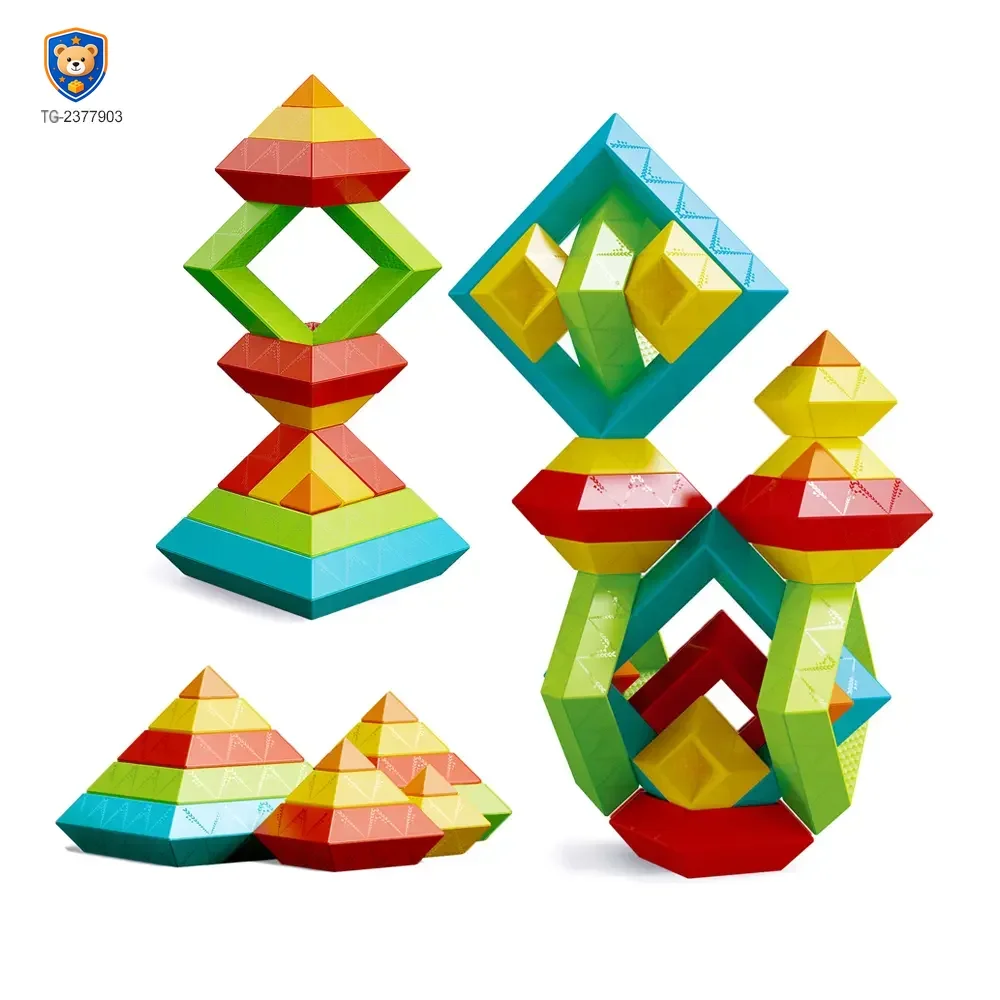 Borrow Magic Tower Toy, Educational Building Toys — product view 1
