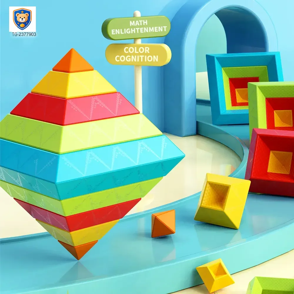 Borrow Magic Tower Toy, Educational Building Toys — product view 2