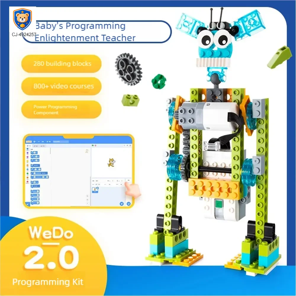 Bulk Programming Building Blcok Robot Toy for Wedo 2.0 Animals Course — product view 4