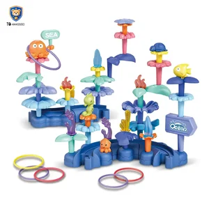 Ocean Flower Building Block Toys