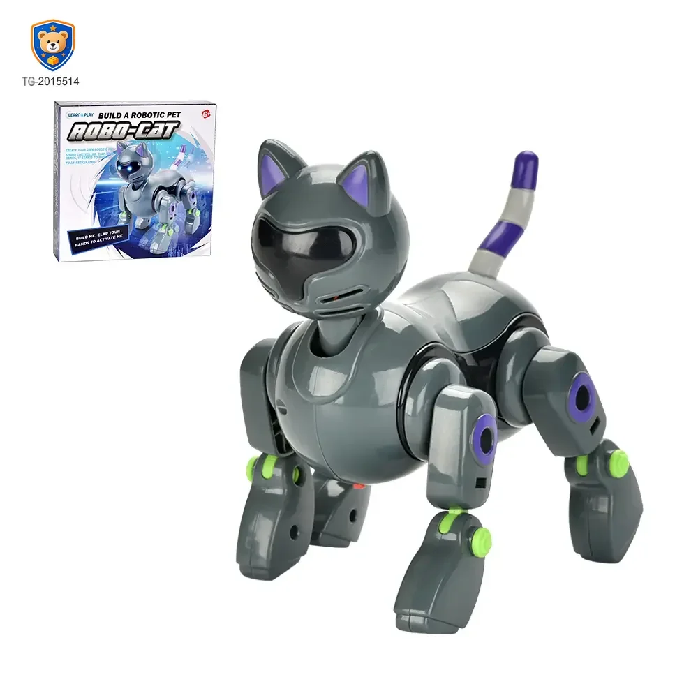 Electric Mechanical Cat Toy with Clap Induction — product view 5