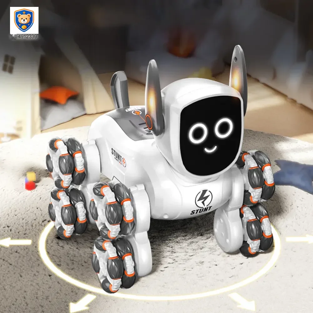8-Wheeled Stunt Robot Dog Toy 4WD — product view 3