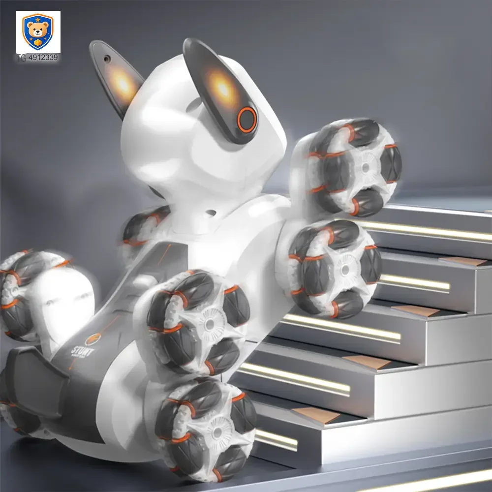 8-Wheeled Stunt Robot Dog Toy 4WD — product view 4