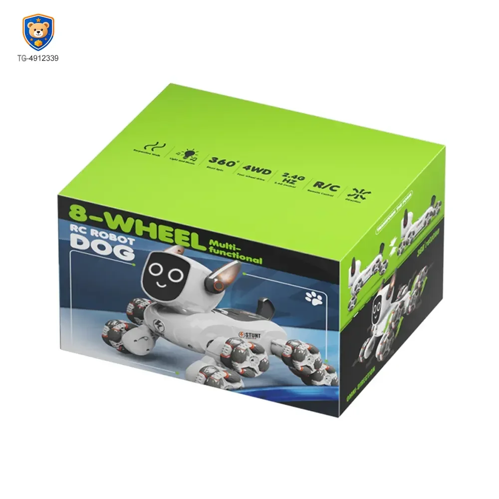 8-Wheeled Stunt Robot Dog Toy 4WD — product view 7
