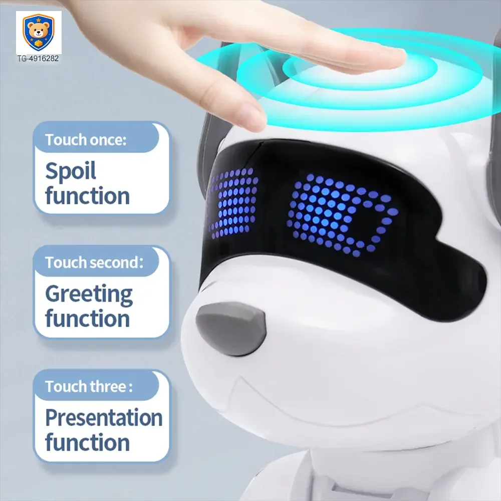 Intelligent RC Robot Dog Toy with Programming — product view 3