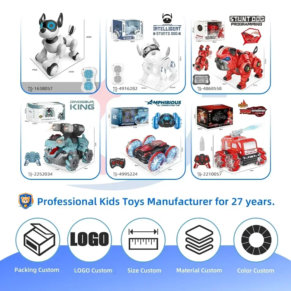 Intelligent RC Robot Dog Toy with Programming — product view 9